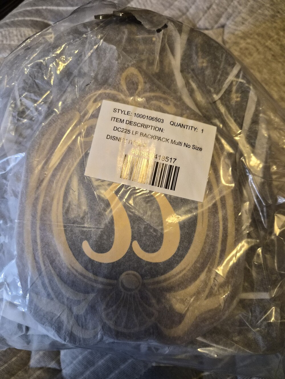 Disney Club 33 Loungefly Backpack - Picture 3 of 3